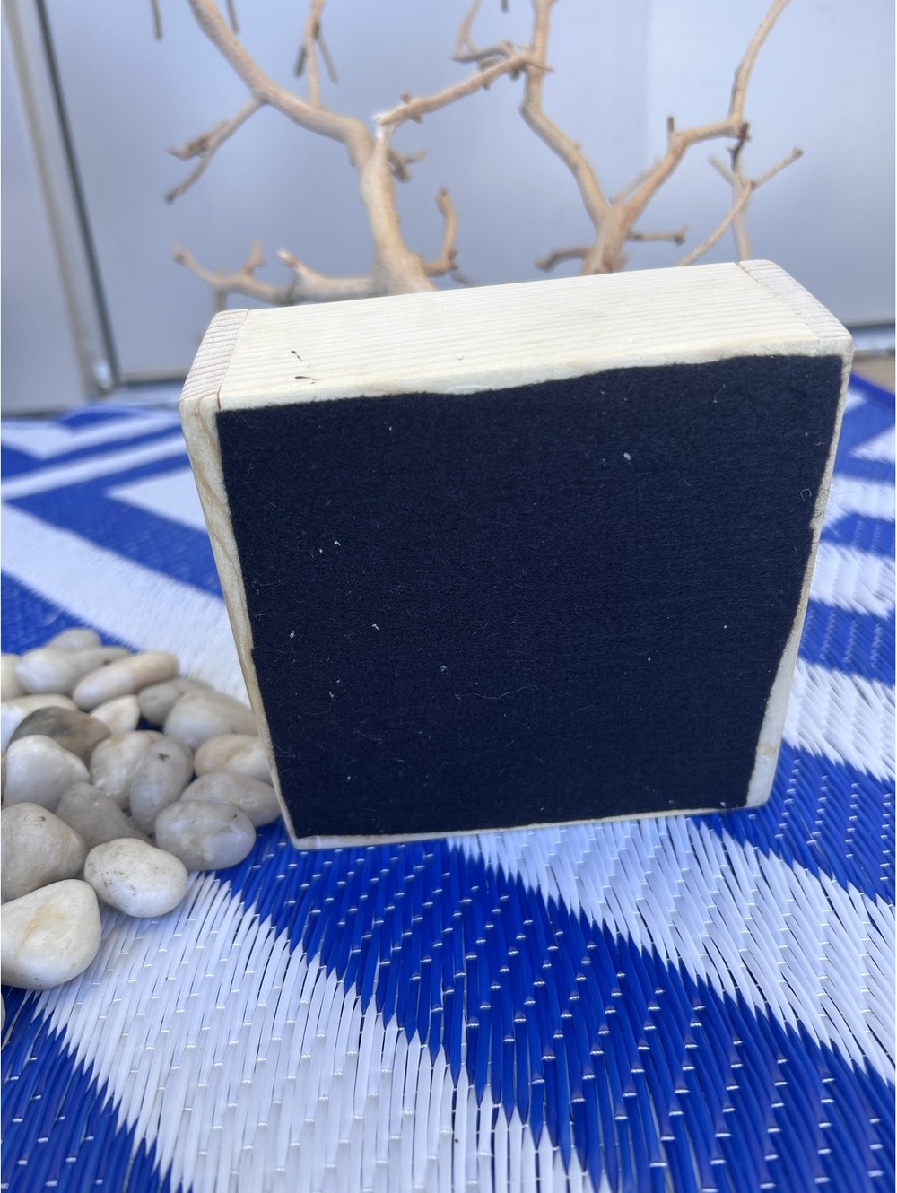 Large Decorative Minimalist Manzanita Branch Tree with Pebble Base - Picture 11 of 11